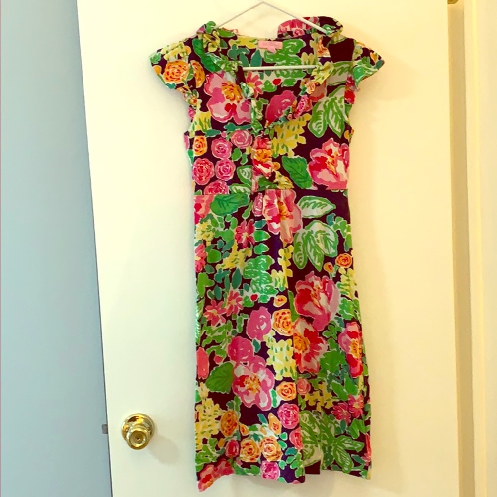 Floral Silk Lilly Pulitzer Dress